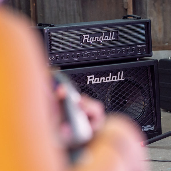 Randall cabinet and Thrasher Tube Amplifier